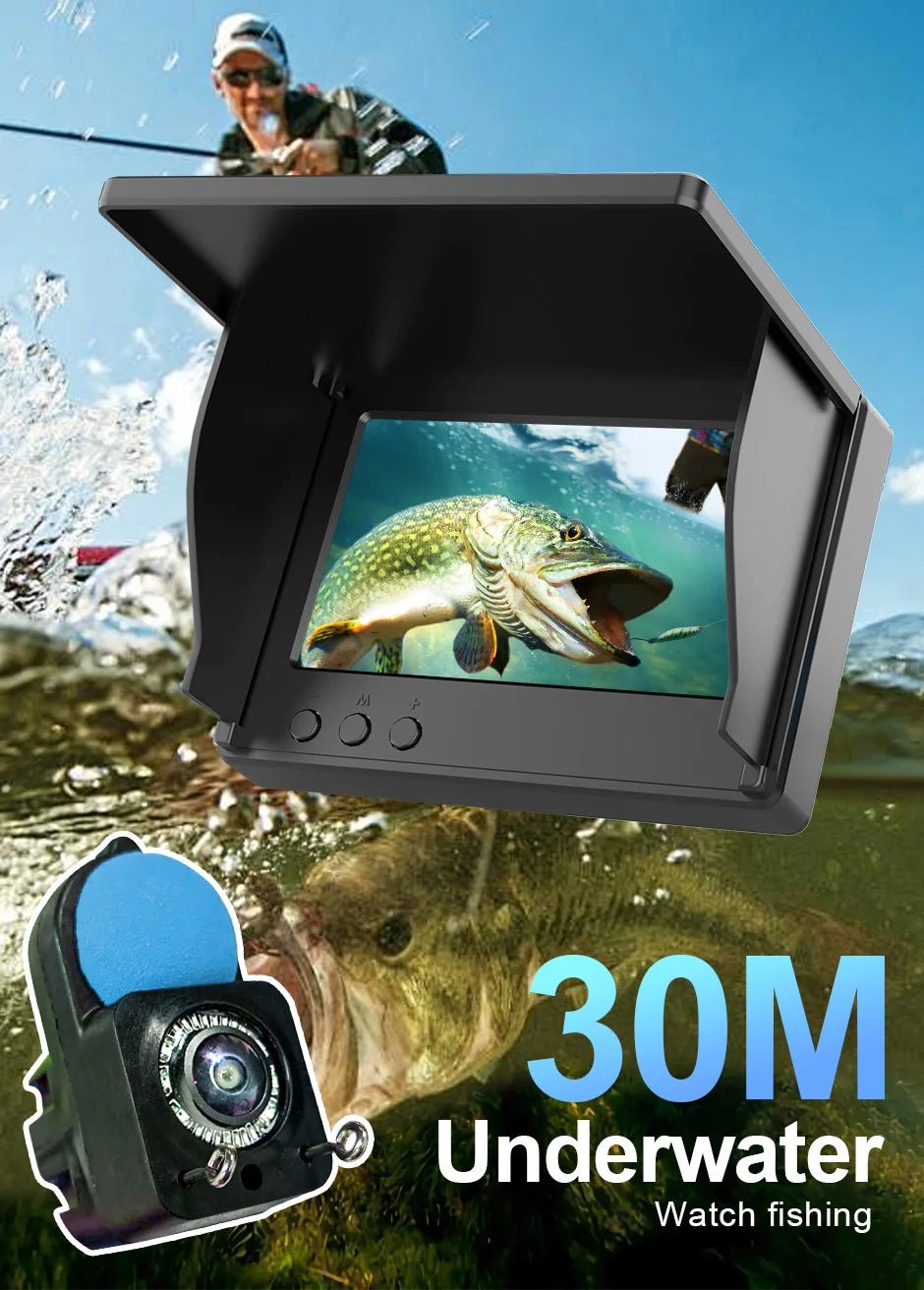 4.3 Inch LCD Fish Finder with Night Vision - SportFishingHub