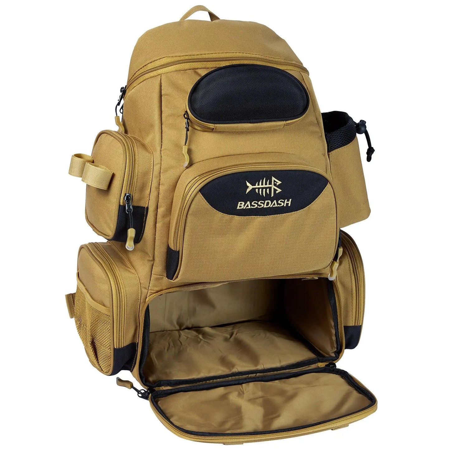 Bassdash Tactical Fishing Backpack – Lightweight & Multifunctional - SportFishingHub