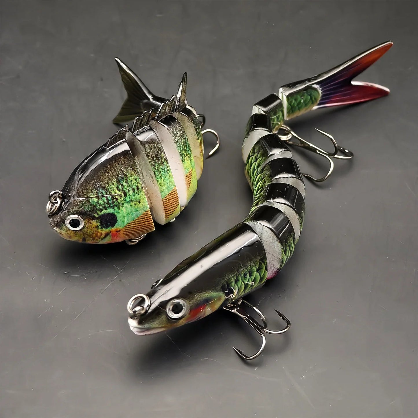 Ultimate Bionic Fishing Lure Set - Slow Sinking 2pcs for Bass & Trout - SportFishingHub