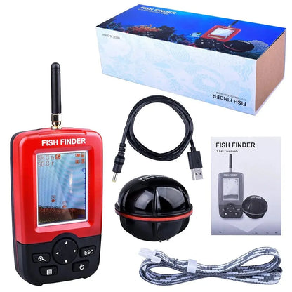 100M Wireless Sonar Fish Finder for Lake and Sea - SportFishingHub