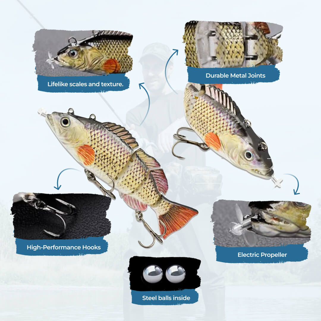 Robotic Swimbait Lure – Realistic Auto-Swimming Predator Bait | SportFishing Hub