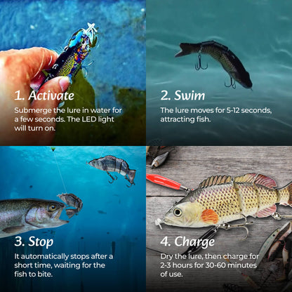 Robotic Swimbait Lure – Realistic Auto-Swimming Predator Bait | SportFishing Hub