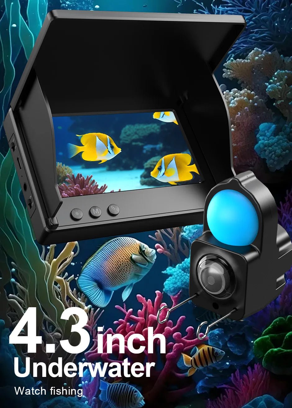 4.3 Inch LCD Fish Finder with Night Vision - SportFishingHub