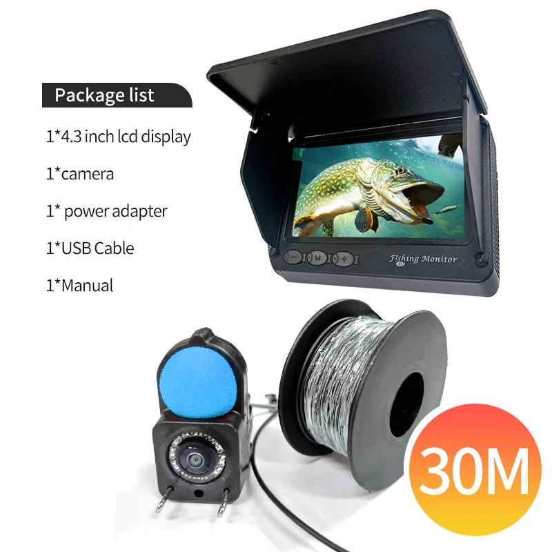 4.3 Inch LCD Fish Finder with Night Vision - SportFishingHub
