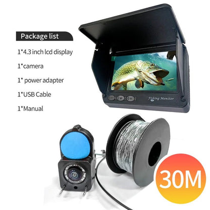 4.3 Inch LCD Fish Finder with Night Vision - SportFishingHub