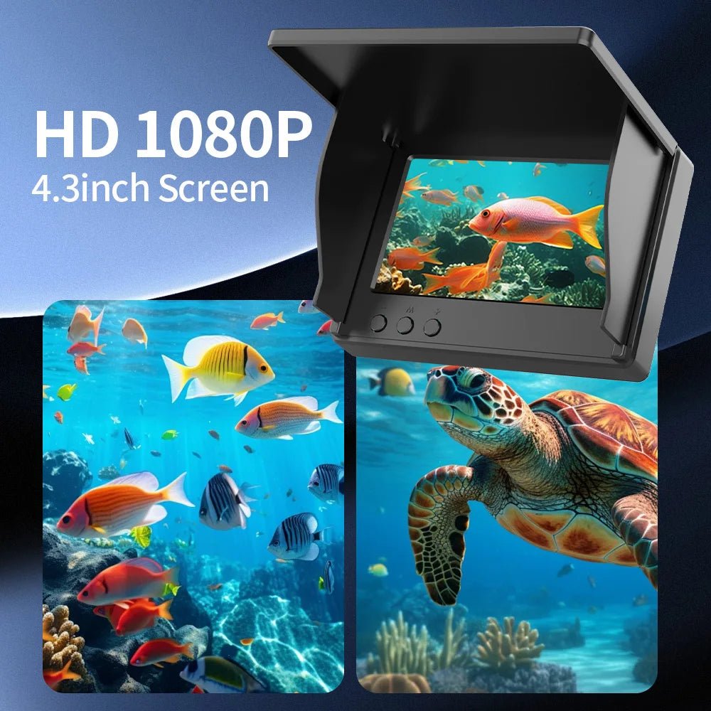 4.3 Inch LCD Fish Finder with Night Vision - SportFishingHub