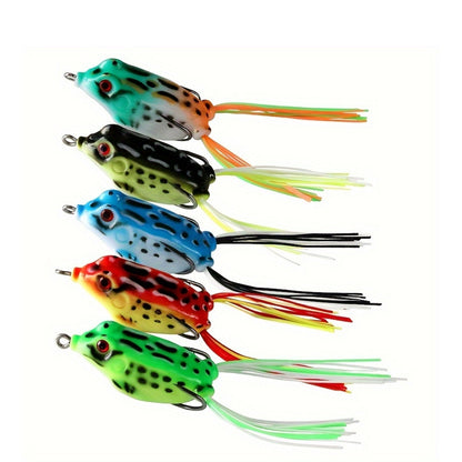 Topwater Frog Soft Lure Kit – 10 High-Action Predator Baits | SportFishing Hub