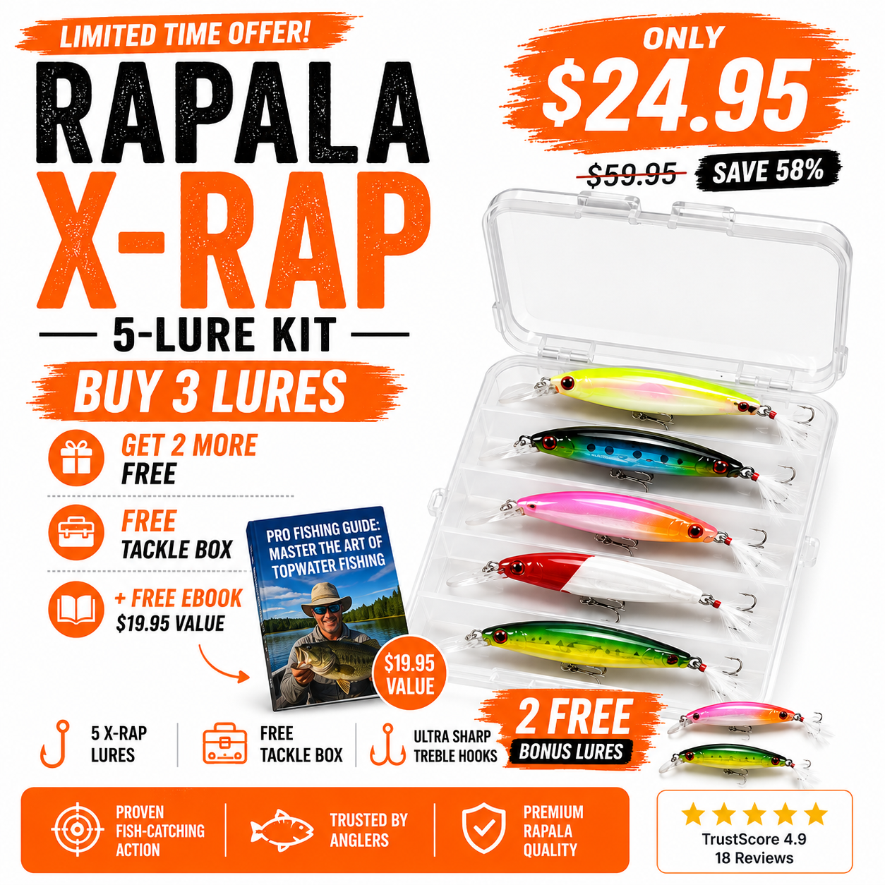 Rapala X-Rap 6 | One of America's Best-Selling Bass Lures Ever 🇺🇸