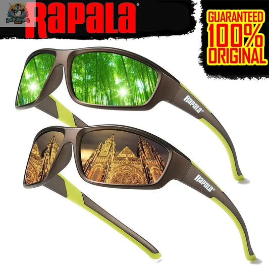 Rapala  High Definition Polarized Sunglasses for Men Women Outdoor Sport Fishing Sun Glasses UV400 Protection Driving Eyeglasses