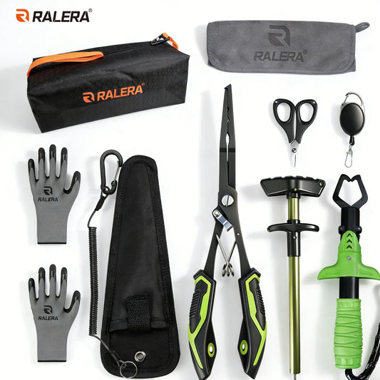 7-in-1 Stainless Steel Fishing Pliers – Rust-Resistant Multi-Function Tool | SportFishing Hub