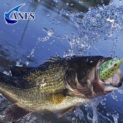 Topwater Predator Lure Kit – 3 Soft Frog & Duck Surface Baits | SportFishing Hub