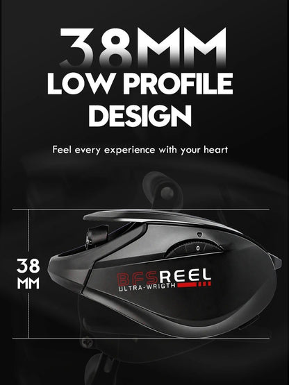 Ultra-Light BFS Baitcasting Reel – Precision Magnetic Braking System | SportFishing Hub