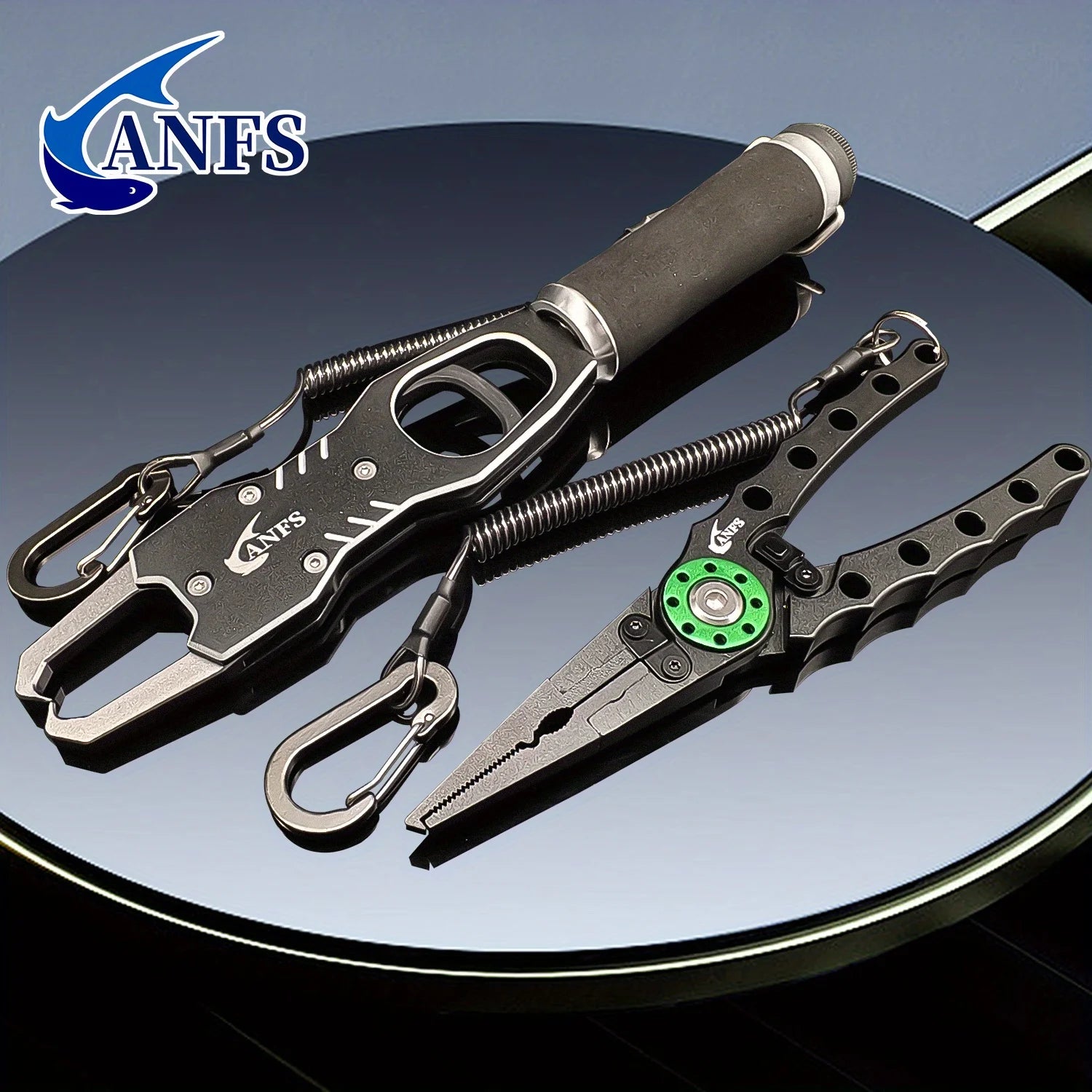 ANFS Fishing Lip Gripper & Pliers Set - Durable & Lightweight - SportFishingHub