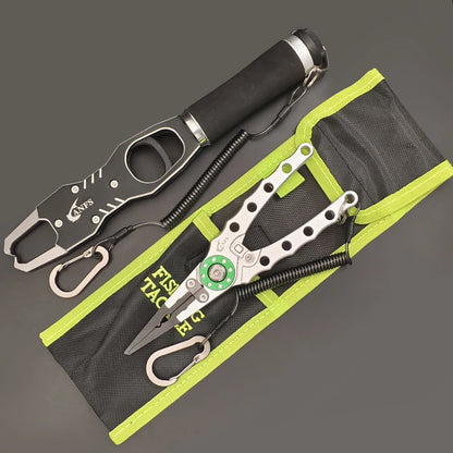 ANFS Fishing Lip Gripper & Pliers Set - Durable & Lightweight - SportFishingHub