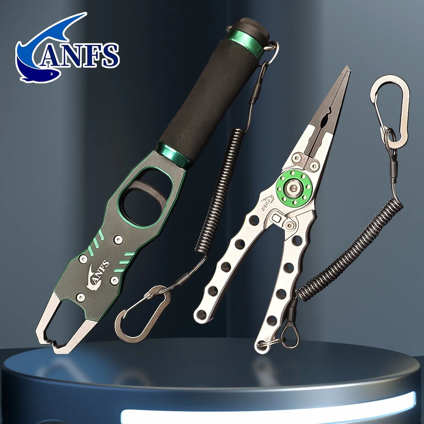 ANFS Fishing Lip Gripper & Pliers Set - Durable & Lightweight - SportFishingHub