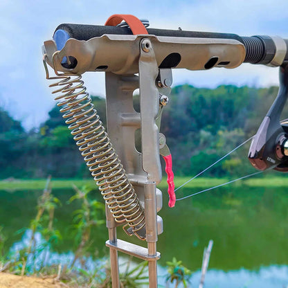 Automatic Stainless Steel Fishing Rod Holder - Universal Fit - SportFishingHub