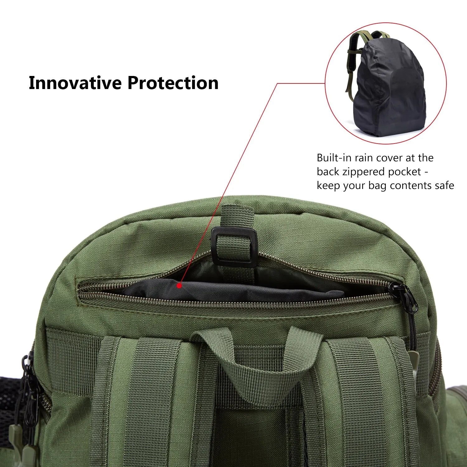 Bassdash Tactical Fishing Backpack – Lightweight & Multifunctional - SportFishingHub