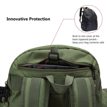 Bassdash Tactical Fishing Backpack – Lightweight & Multifunctional - SportFishingHub