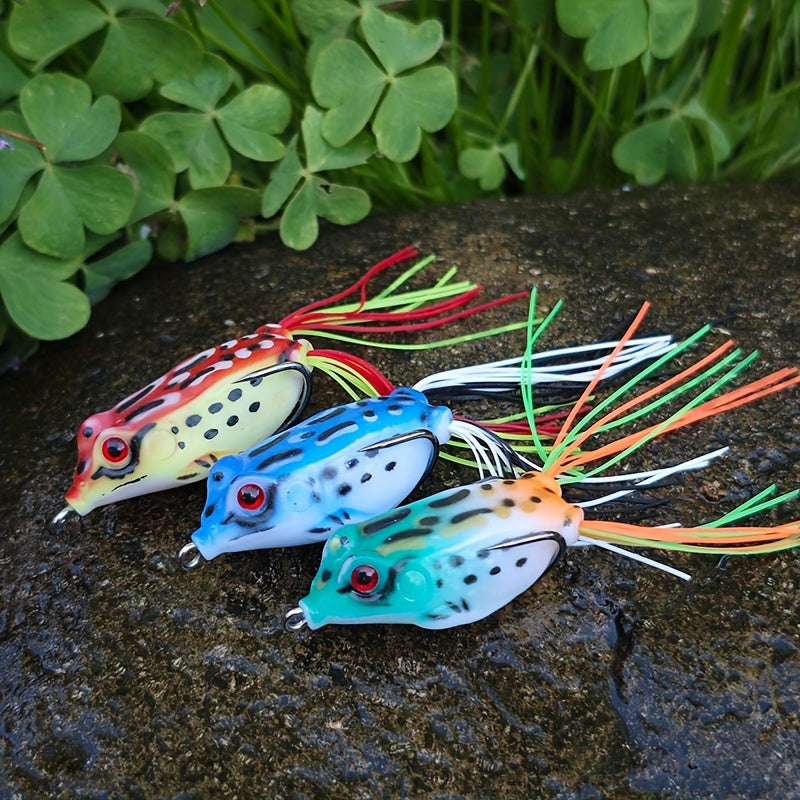 Topwater Frog Soft Lure Kit – 10 High-Action Predator Baits | SportFishing Hub