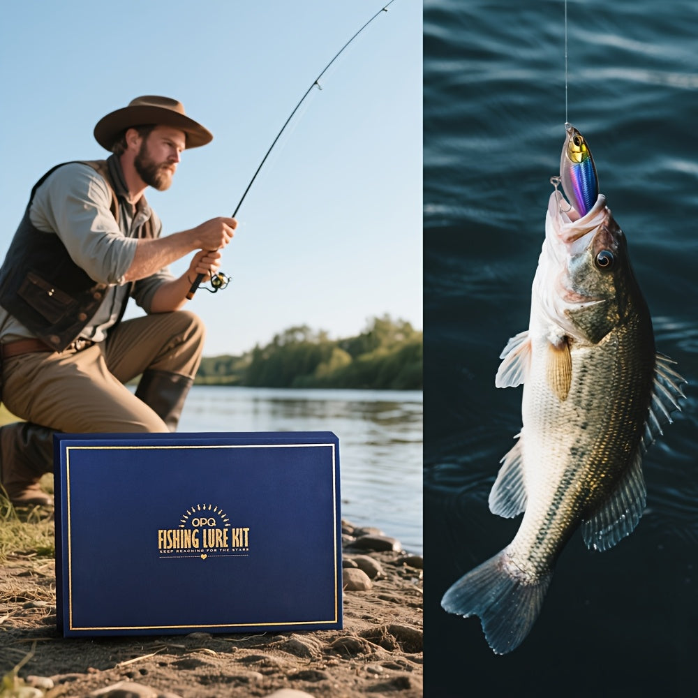 15-Piece Multi-Jointed Swimbait Kit – Versatile Freshwater & Saltwater Lure Set | SportFishing Hub