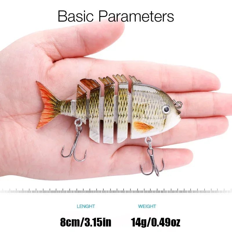 Irresistible Multi Jointed Panfish Lures for Ultimate Fishing - SportFishingHub