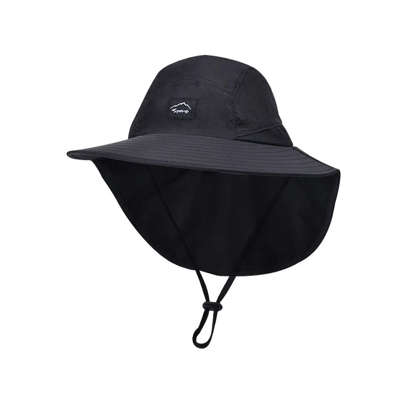Men's Breathable Sun Protection Fishing Hat - SportFishingHub