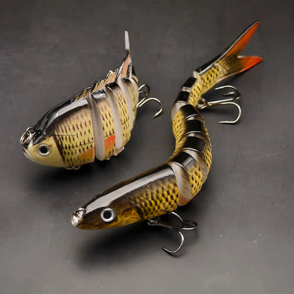 Ultimate Bionic Fishing Lure Set - Slow Sinking 2pcs for Bass & Trout - SportFishingHub