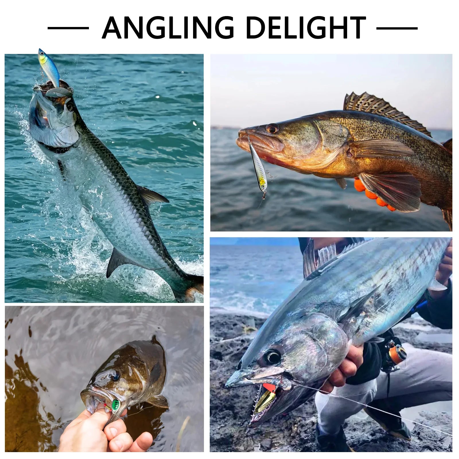 Ultimate Fishing Lure Kit: 83 - 409pcs for All Waters - SportFishingHub
