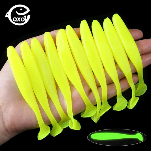 Ultimate Soft Lure Set: 50 Pcs Silicone Swimbaits - SportFishingHub