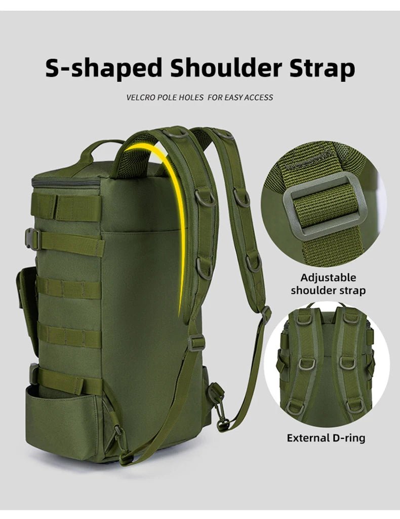 Ultimate Tactical Fishing Backpack with Rod Holders - SportFishingHub